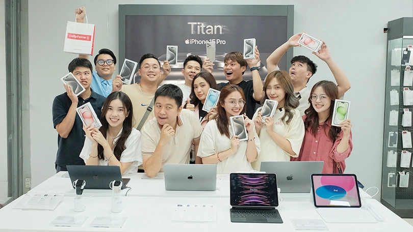 Trải nghiệm điện thoại iPhone 15 series