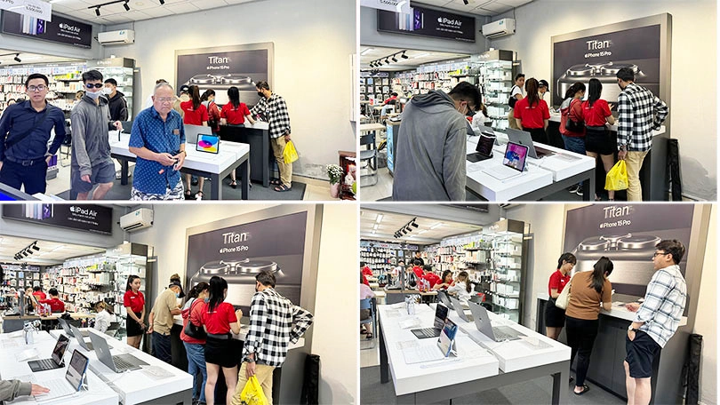 Trải nghiệm điện thoại iPhone 15 series