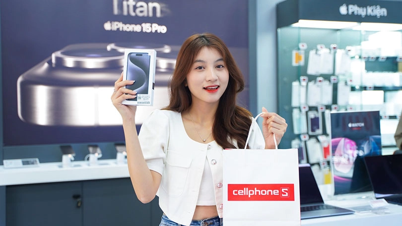 Mua iPhone 15 nhận ưu đãi khủng tại CellphoneS Mua iP 15 VN/A tại CellphoneS - Ưu đãi cực khủng