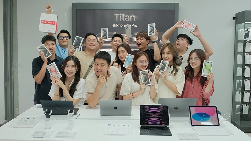 Trải nghiệm ngay sản phẩm iPhone 15