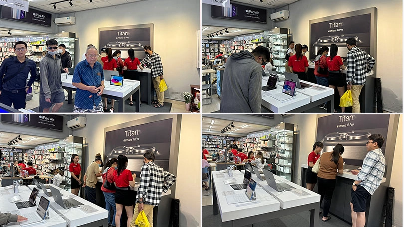 Trải nghiệm ngay sản phẩm iPhone 15