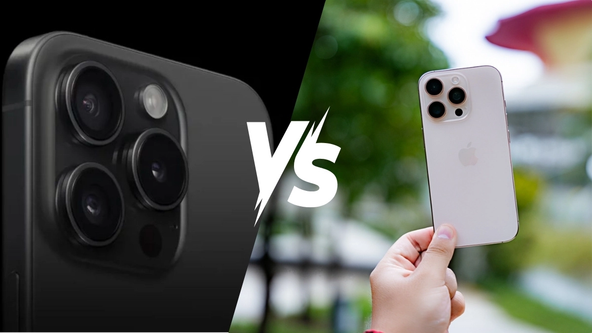 So sánh thông số iPhone 15 Pro với iPhone 16 Pro