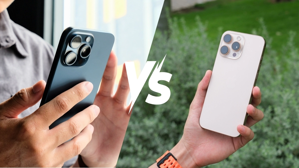 So sánh thông số iPhone 15 Pro Max với iPhone 16 Pro Max