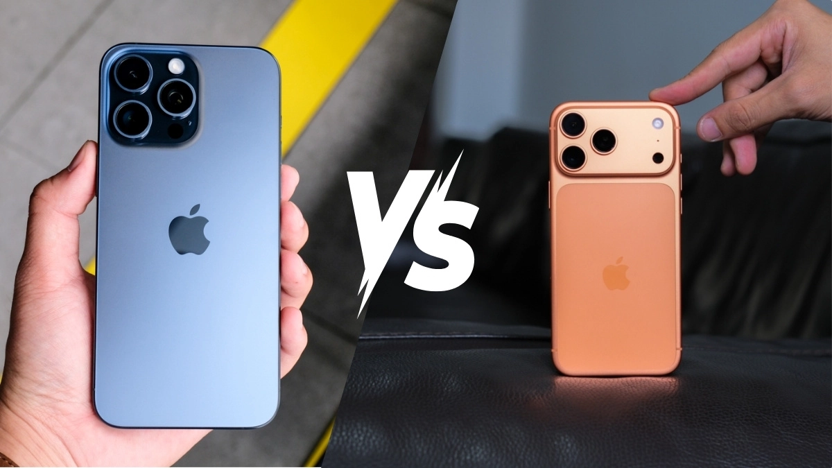So sánh thông số iPhone 15 Pro Max với iPhone 17 Pro Max