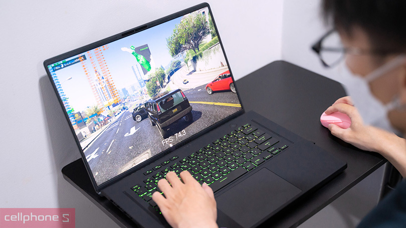 Laptop Asus ROG Zephyrus M16 GU603ZW-K8021W - Tản nhiệt mát thông minh