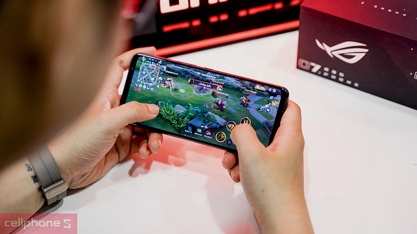 Asus ROG Phone 7 - Vi xử lý mạnh mẽ cho khả năng xử lý vượt trội