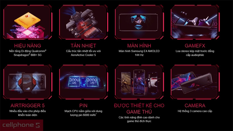 Đánh giá Asus Rog Phone 5S – Điện thoại gaming chuyên nghiệp