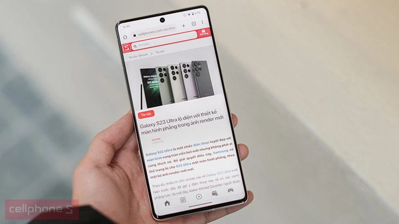 Google Pixel 7 Pro thiết kế độc đáo, ổn định và mạnh mẽ