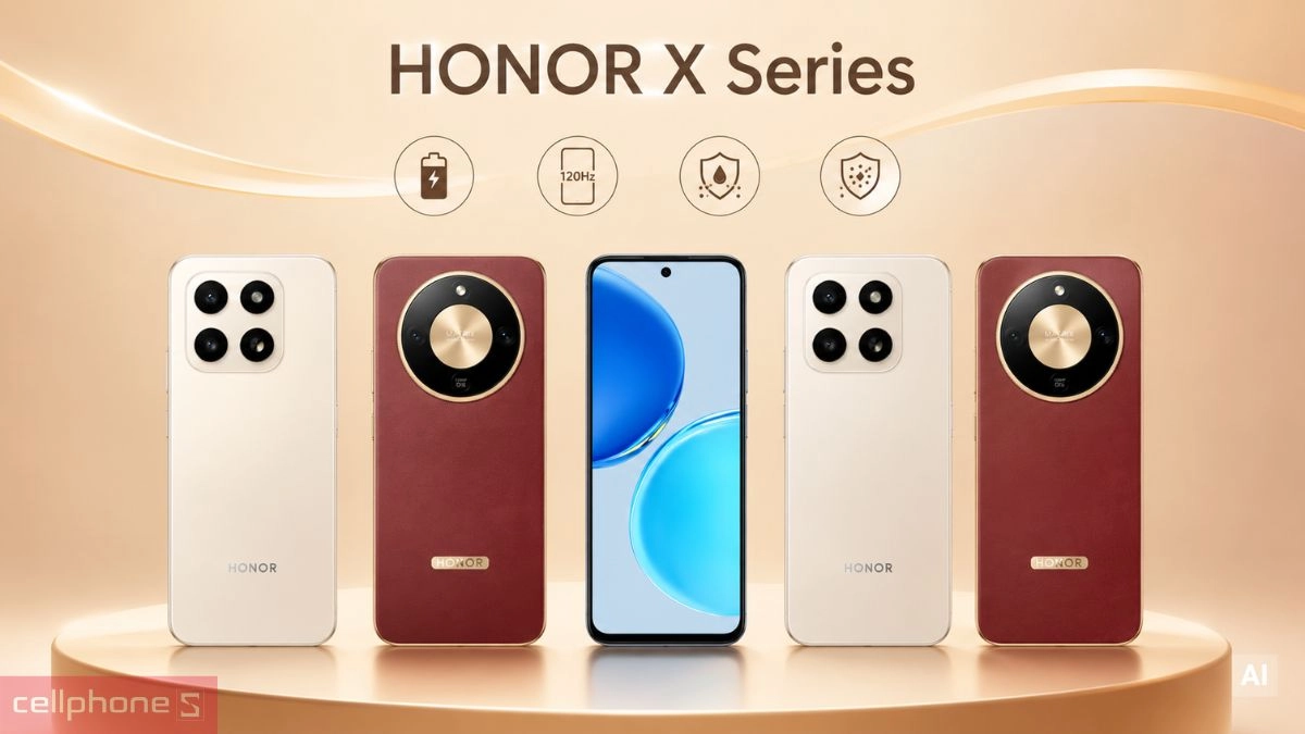 Các mẫu điện thoại HONOR X Series