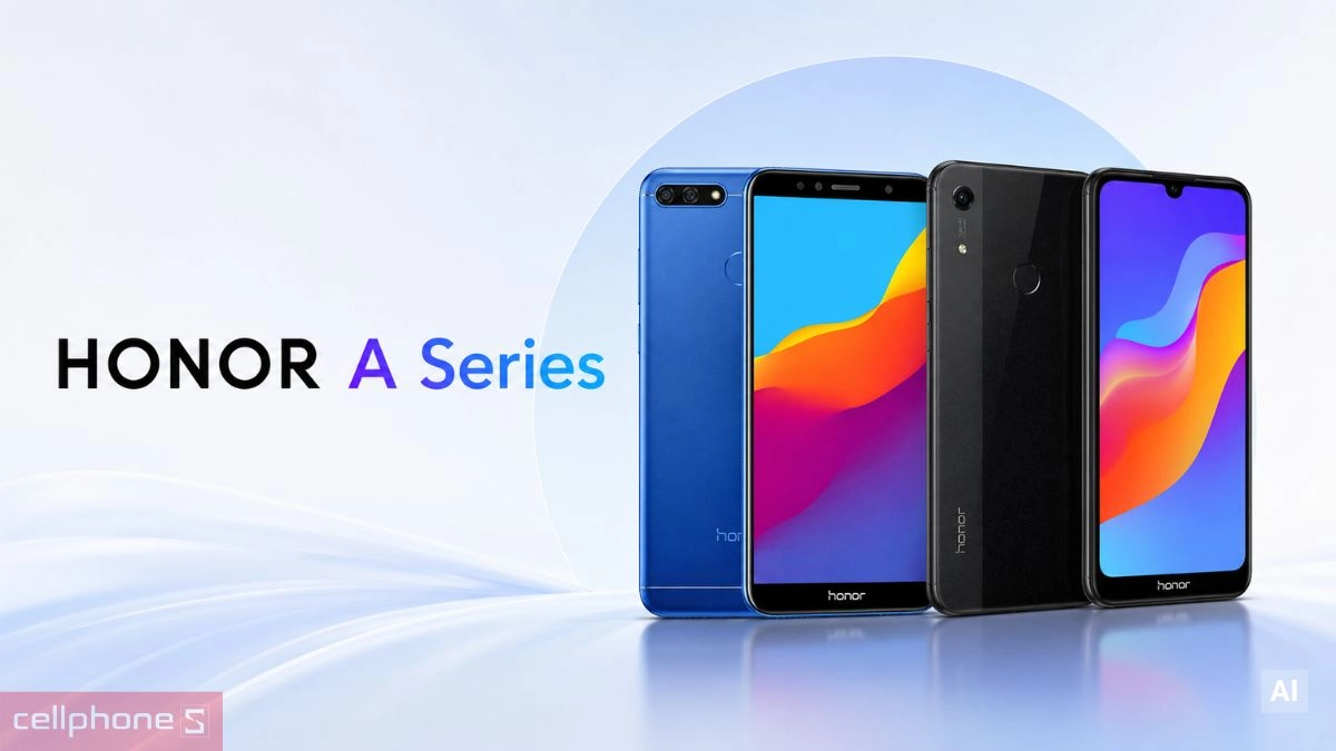 Các mẫu điện thoại HONOR A Series