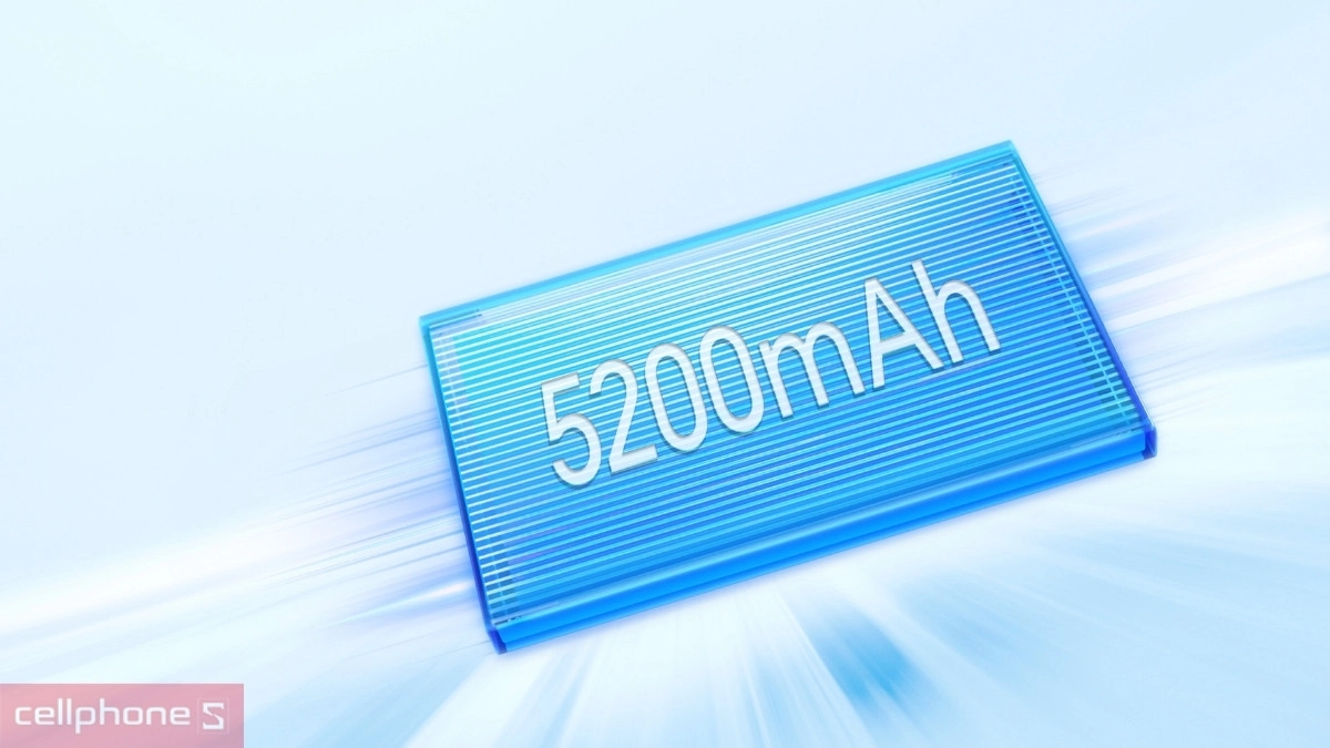 Điện thoại HONOR X5b được trang bị viên pin 5.200mAh