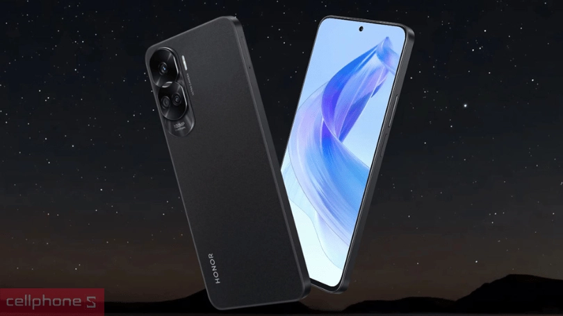 Thiết kế điện thoại Honor 90 Lite