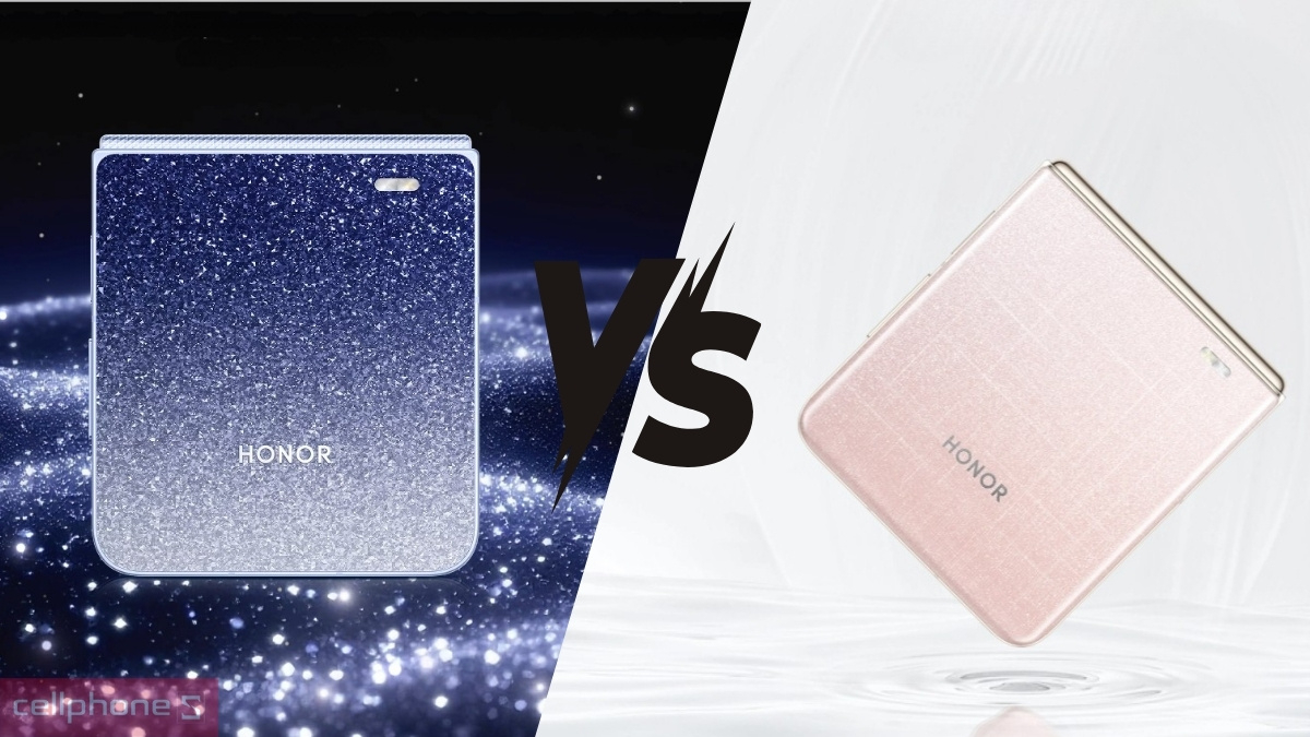 So sánh điện thoại HONOR Magic V Flip với HONOR Magic V Flip