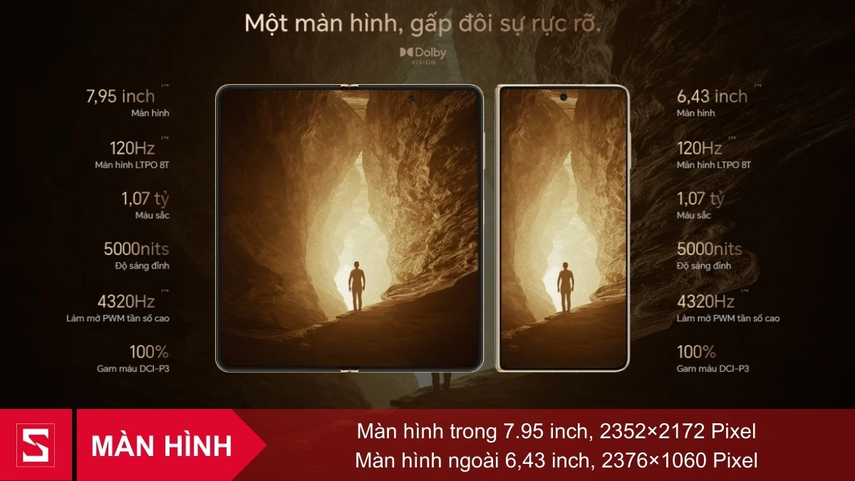 Magic V5 đi kèm màn hình gập 7.95 inch