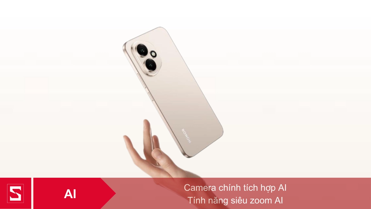Camera chính AI, siêu zoom AI