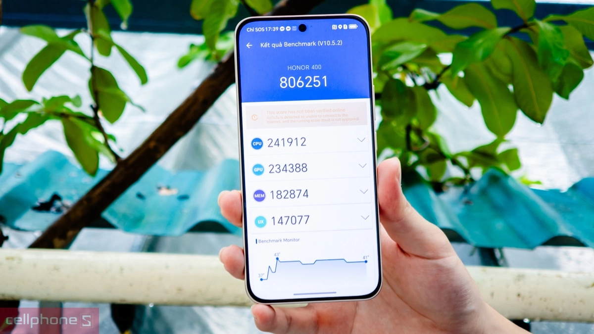 Điện thoại Honor 400 5G được tích hợp chipset Snapdragon 7 Gen 3