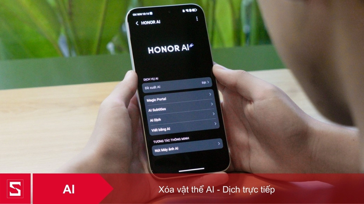 HONOR 400 Lite 5G được trang bị nhiều tính năng AI