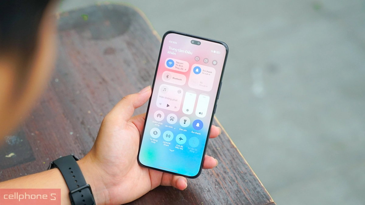Điện thoại HONOR 400 Pro 5G sở hữu pin 6000 mAh