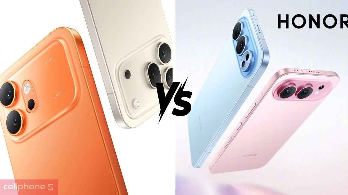 So sánh điện thoại HONOR 600 Pro với HONOR 500 Pro