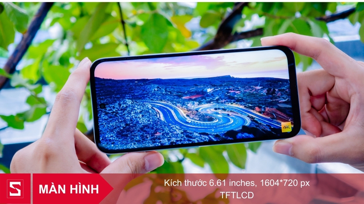 Điện thoại Honor X6C sở hữu màn hình TFT LCD 6.61 inch