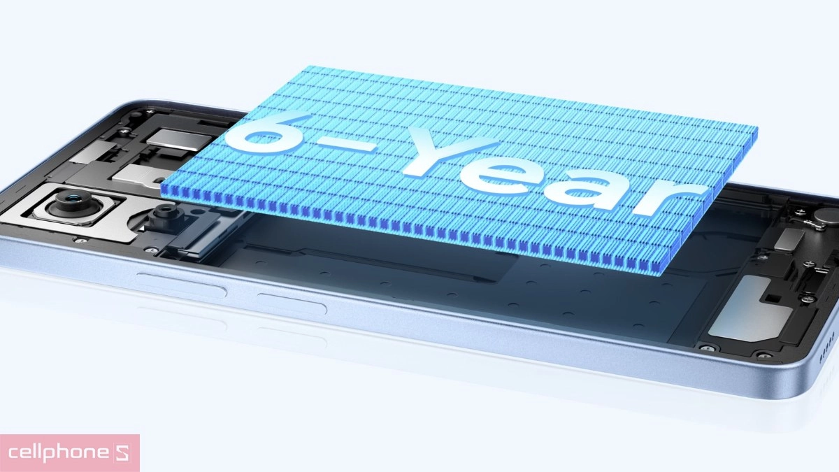 Pin 7000mAh thời gian hoạt động lên đến 52 giờ