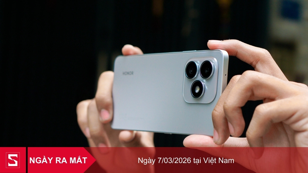 Điện thoại HONOR X8d chính thức ra mắt tại thị trường Việt Nam vào ngày 07/03/2026
