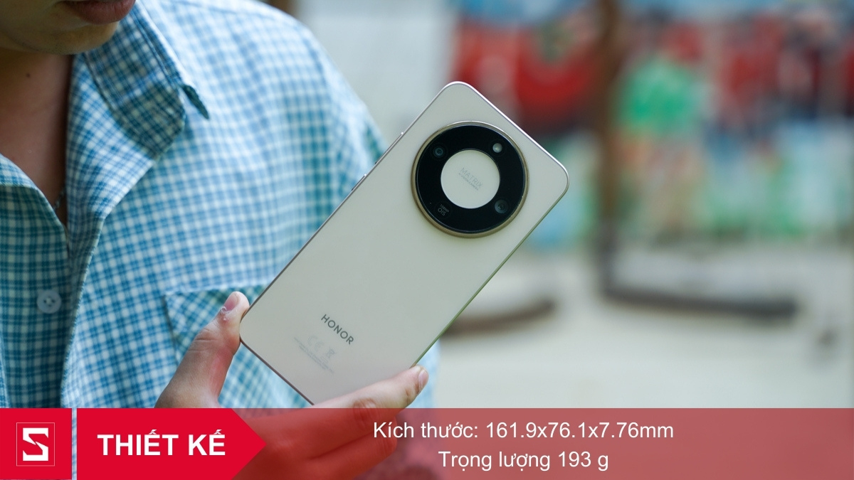 Thiết kế điện thoại HONOR X9d