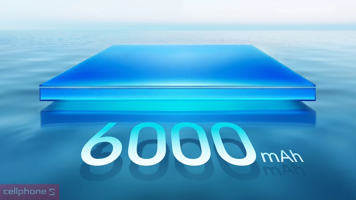 Viên pin Silicon-carbon dung lượng lớn 6000mAh trên HONOR 400 mang lại thời gian sử dụng dài lâu cho mọi tác vụ