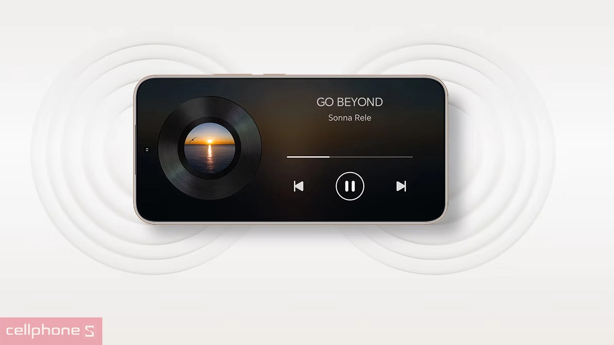 Hệ thống loa kép stereo trên HONOR 400 mang lại chất lượng âm thanh to, rõ