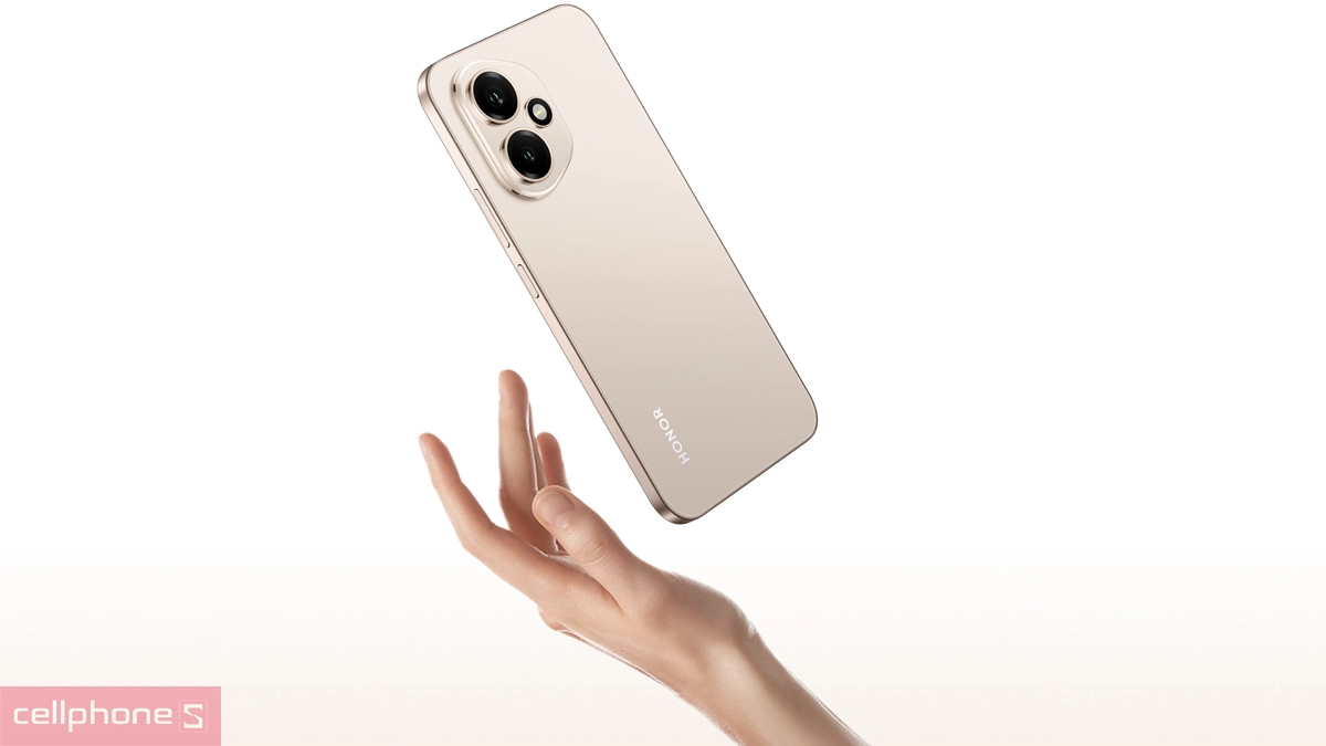 HONOR 400 5G có trọng lượng 184g cùng độ mỏng 7.3mm đem đến sự dễ chịu tối đa khi cầm trên tay