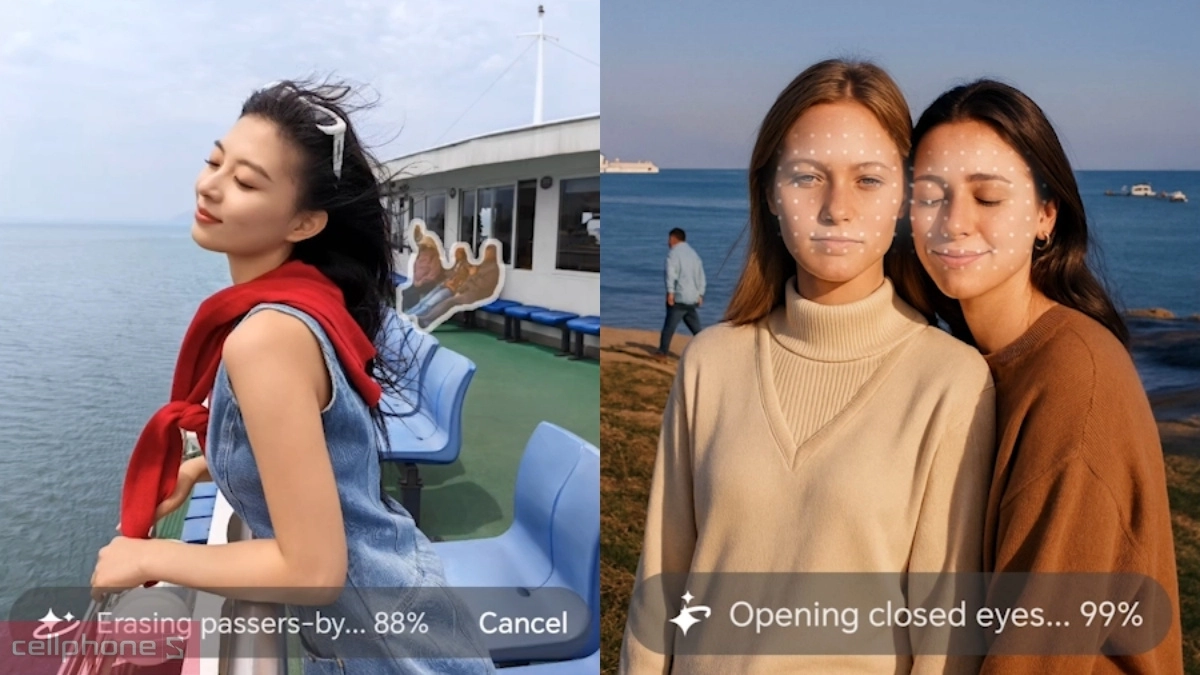 HONOR 400 mang đến bộ công cụ chỉnh sửa ảnh quyền năng tích hợp sâu vào thư viện