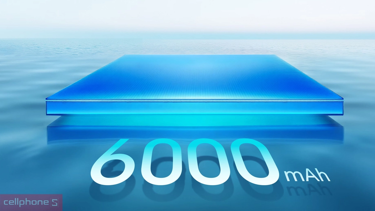 Pin Silicon-carbon 6000mAh, 1200 chu kỳ sạc và xả