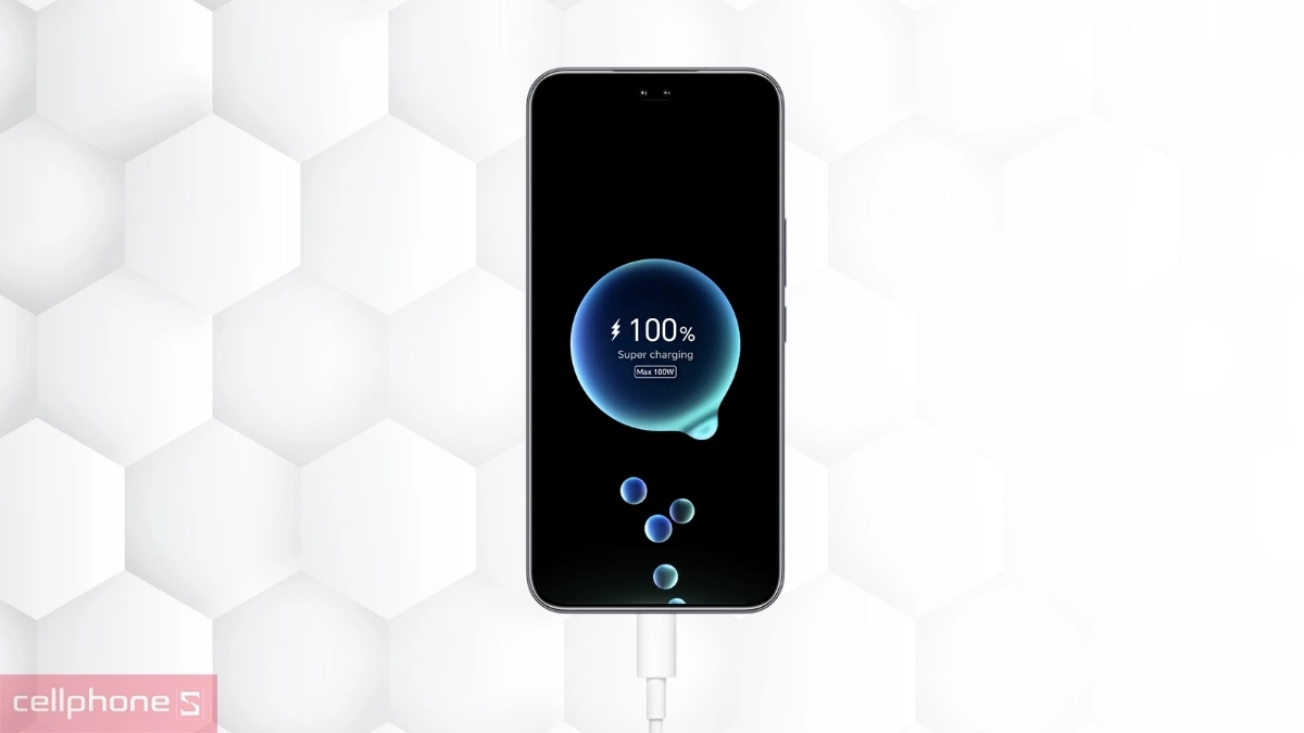 Công nghệ sạc siêu nhanh SuperCharge 100W trên HONOR 400 Pro