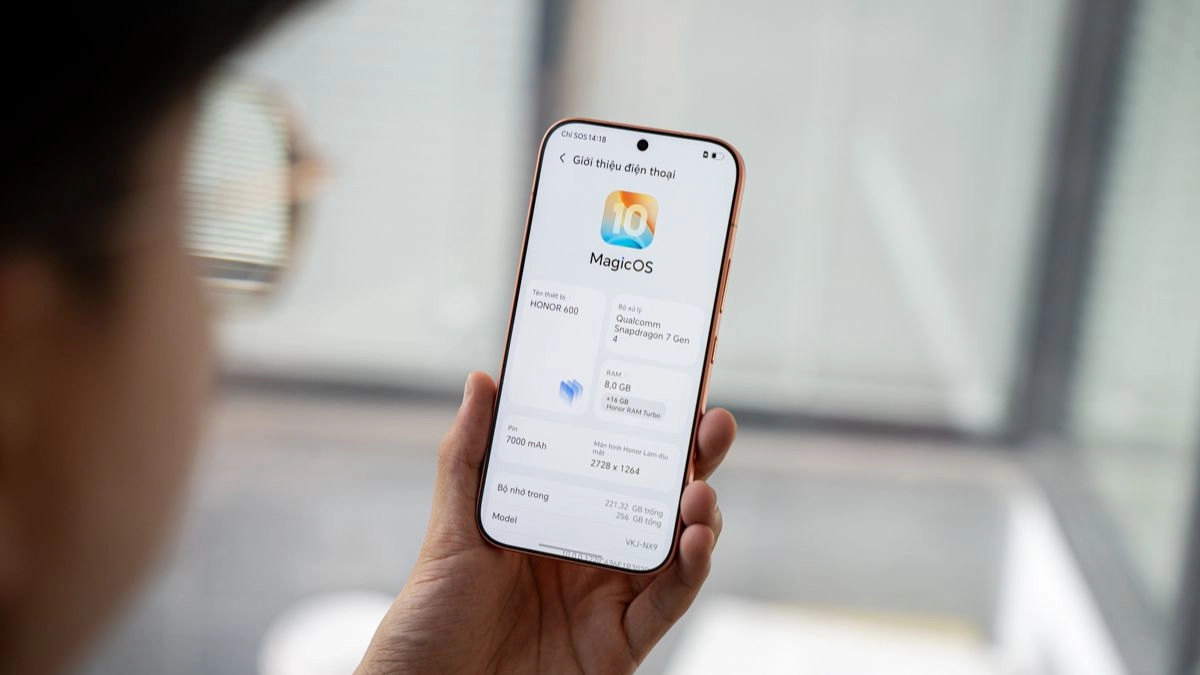 Hệ điều hành MagicOS trên HONOR 600 