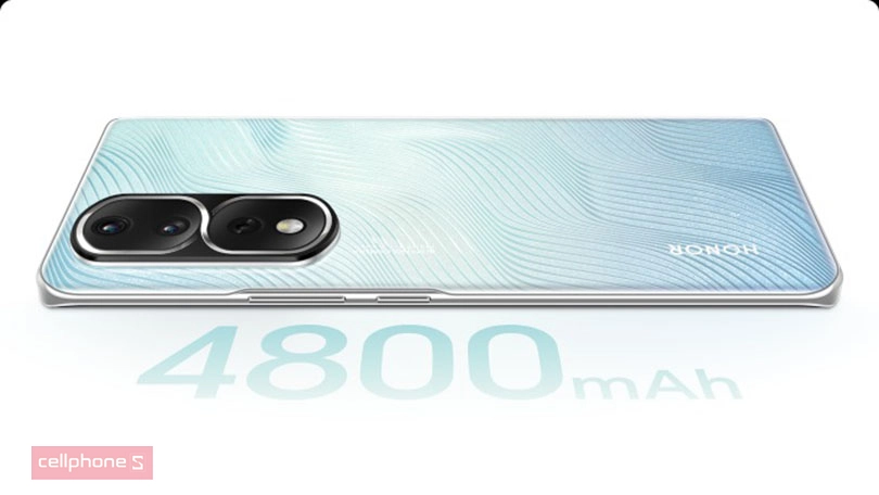 dung lượng pin của Honor 80 Pro là 4800mAh