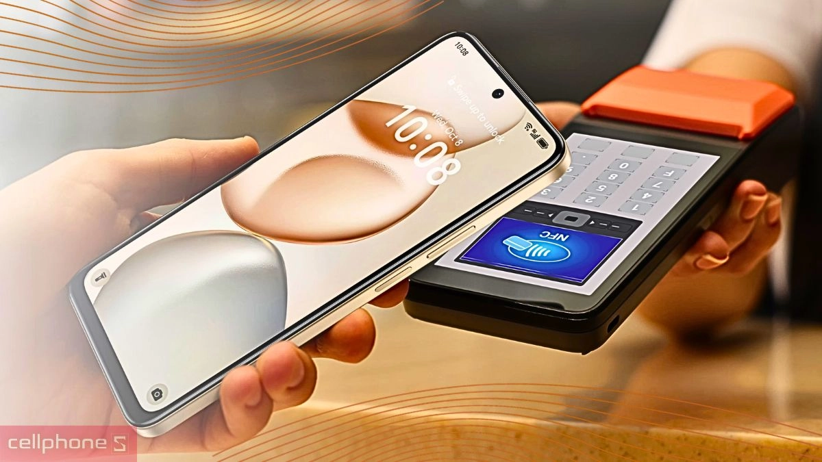 Tích hợp NFC sẵn sàng cho sự tiện lợi hàng ngày