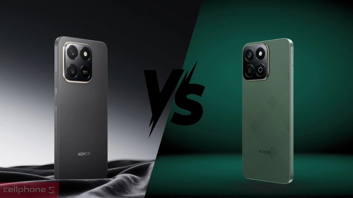So sánh Honor X7D với Honor X7C chi tiết
