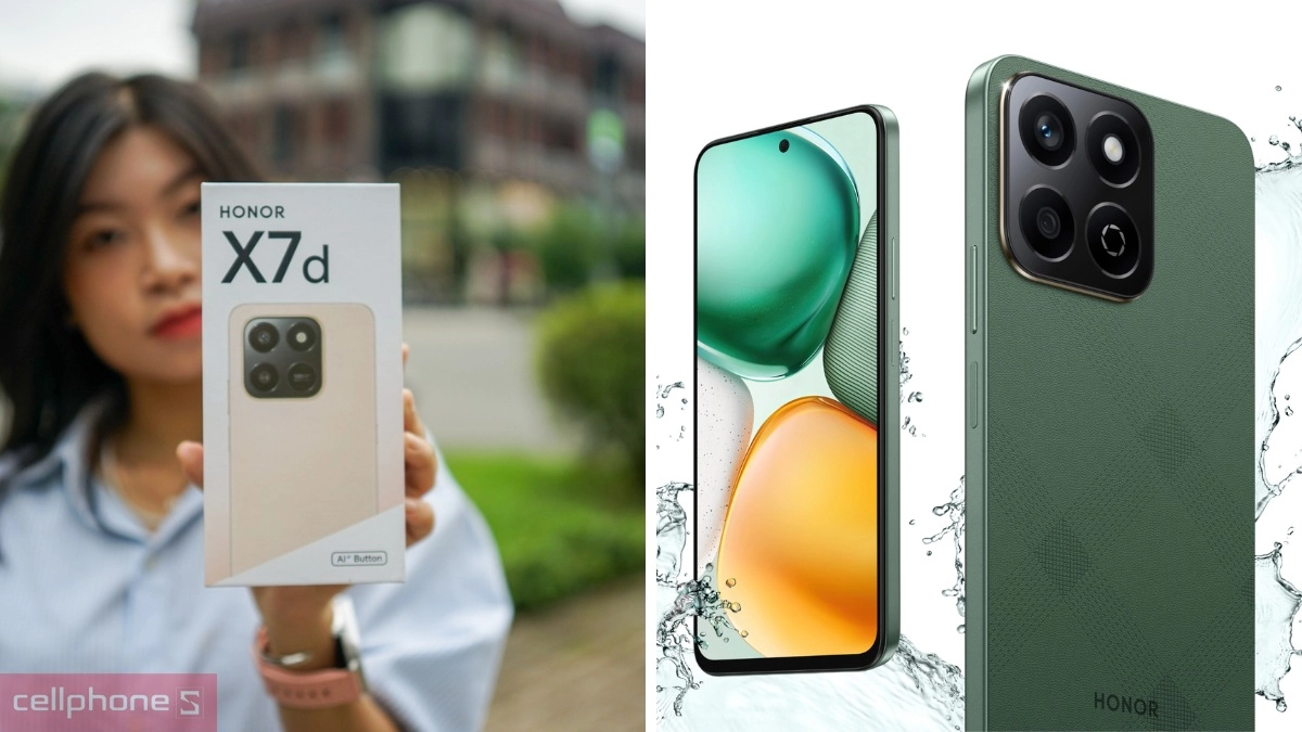 So sánh HONOR X7d và HONOR X7c