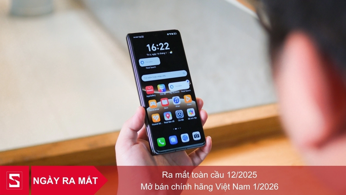 Điện thoại Huawei Mate X7 ra mắt khi nào