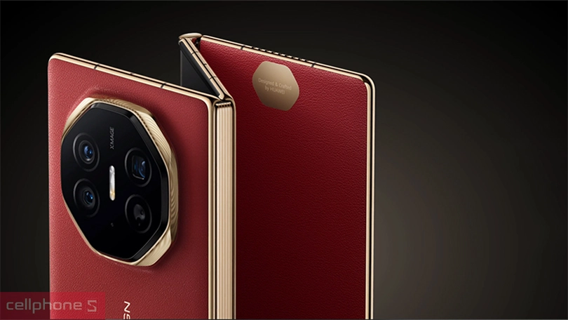 Thiết kế điện thoại Huawei Mate XT Ultimate