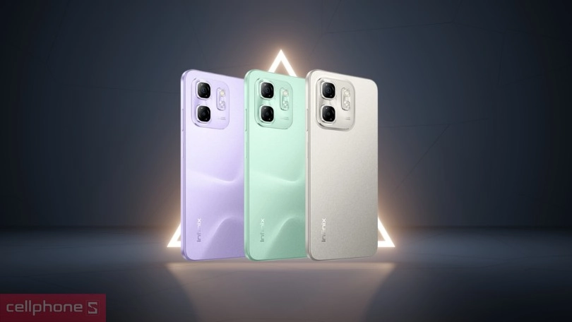 Thiết kế điện thoại Infinix HOT 50i 