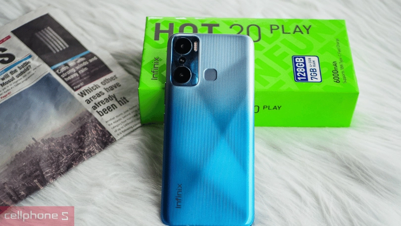 Infinix Hot 20 Play – Pin trâu, màn hình khủng tối đa trải nghiệm