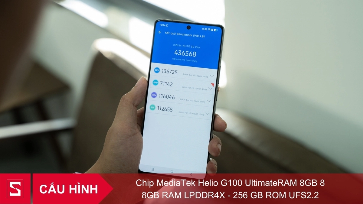 Cấu hình điện thoại Infinix Note 50