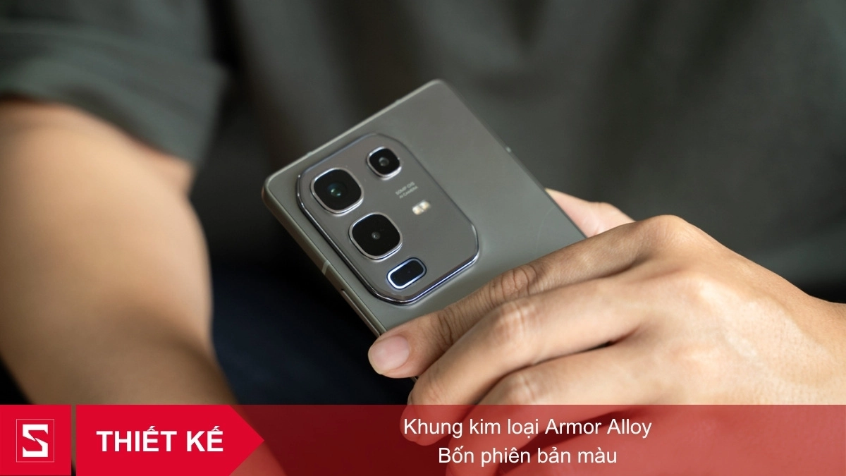 Thiết kế sang trọng, nhiều màu sắc cá tính