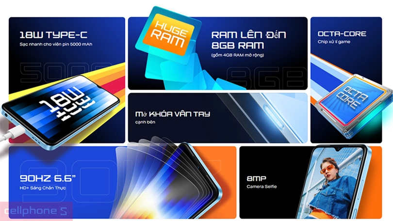 Đánh giá điện thoại Infinix Hot 30i