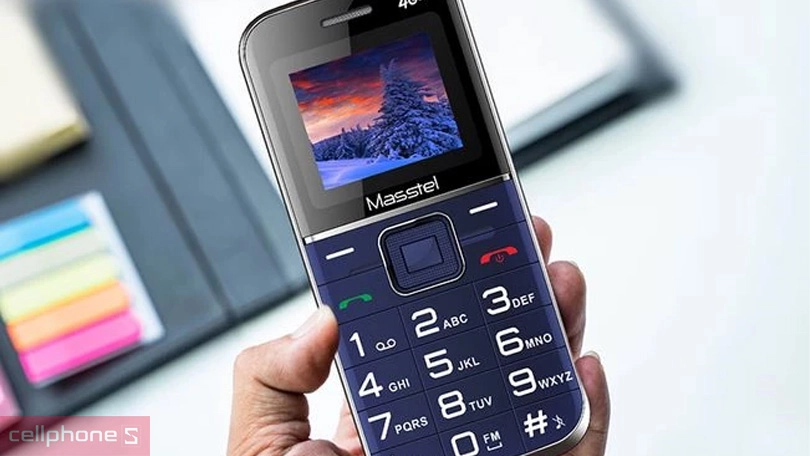 Điện thoại Masstel Fami 12S 4G – Pin trâu, bền bỉ, nghe gọi thả ga