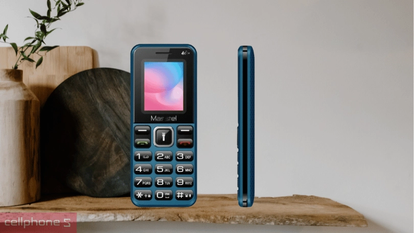 Điện thoại Masstel IZI 16 4G - Màn hình sắc nét với phím bấm chắc chắn