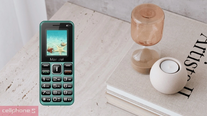 Điện thoại Masstel IZI 16 4G - Màn hình sắc nét với phím bấm chắc chắn