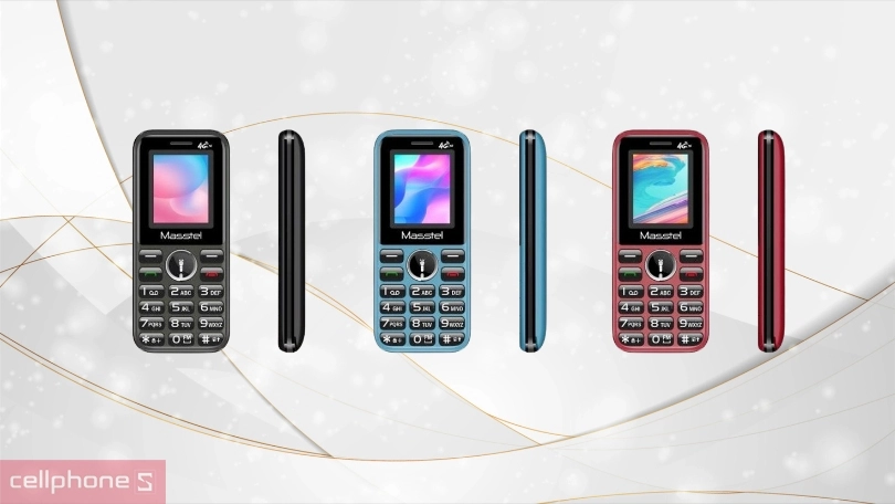 Điện thoại Masstel izi S3 - Pin khỏe, hỗ trợ 4G LTE