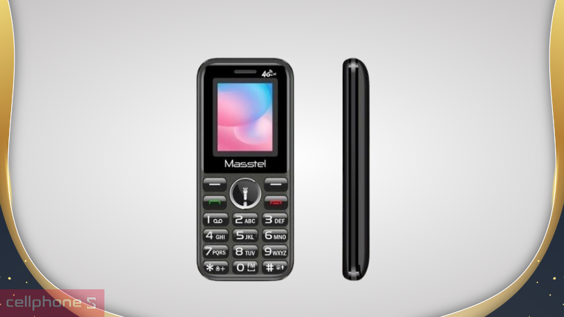 Điện thoại Masstel izi S3 - Pin khỏe, hỗ trợ 4G LTE